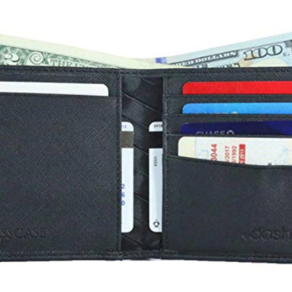 RFID Extra Capacity Bifold Men's Wallet - Picture 4 of 7